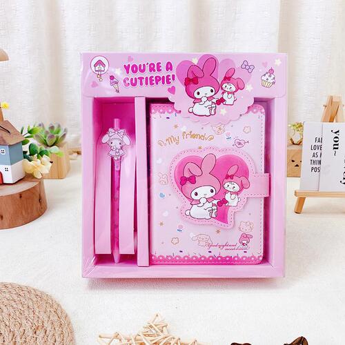 Handbook Set Gift Box Cute Elementary School Student Gift Notebook Children Creative Stationery Set Gift Pack