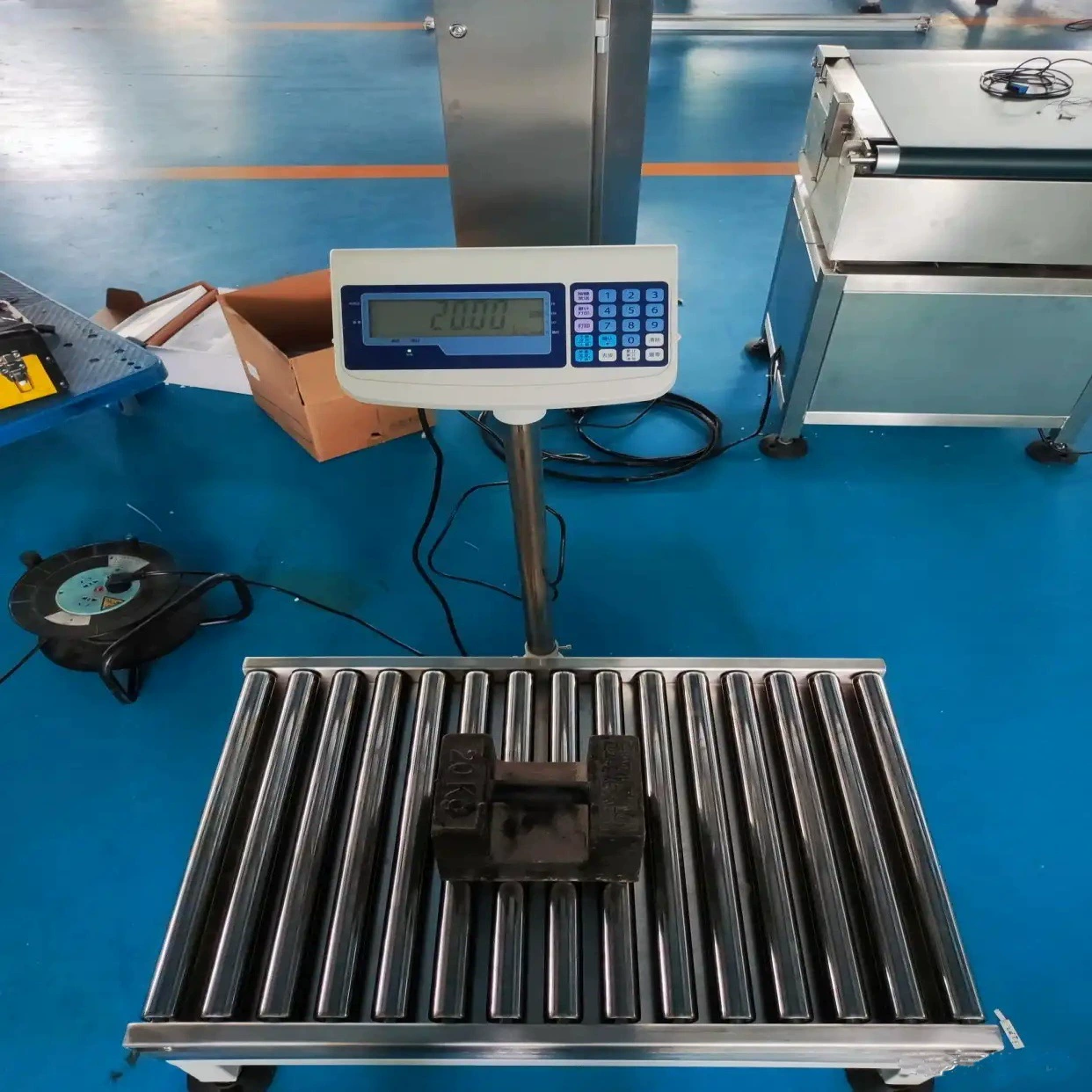 Роликовые весы для складской логистики, без привода, цифровые, 50 кг, сортировочные, импортные, высокоточные