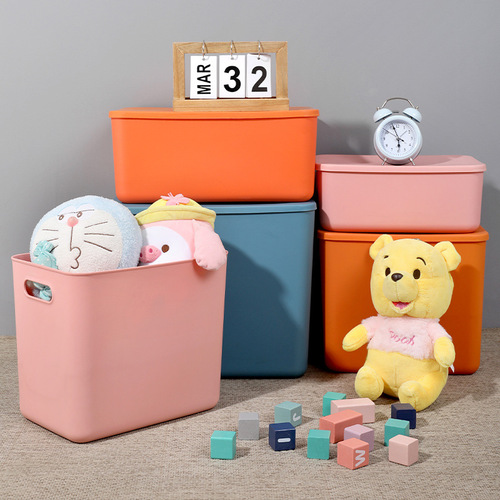 Kitchen storage box cosmetics sundries snack storage basket kitchen organization box household wholesale plastic storage box