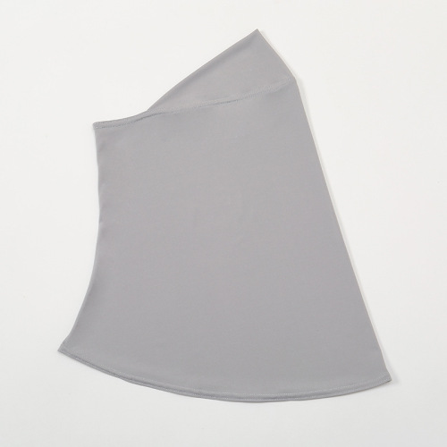 Cross-border new style convenient headscarf long neck solid color base cap small hat foreign trade single color crystal linen base hat for women