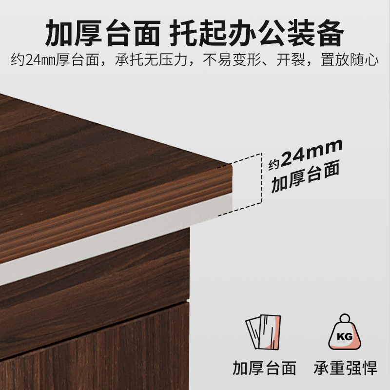 Unidad de escritorio de oficina escritorio de la computadora escritorio simple mesa moderna y silla combinación personal de oficina jefe escritorio mesa de casa