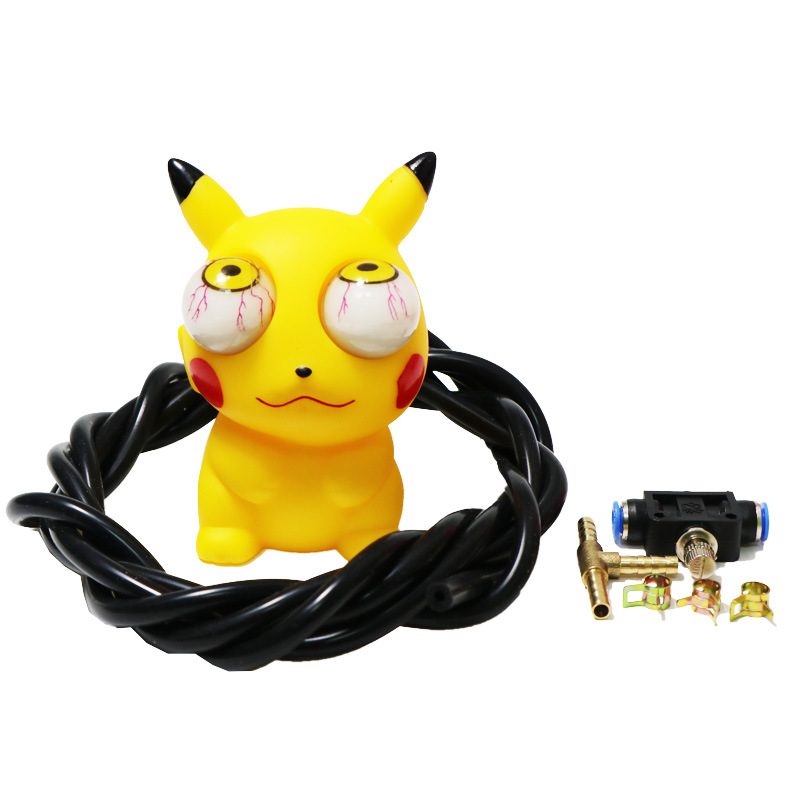 Modificación del coche Zombie Turbo eye-popping muñeca de descompresión Big Eye muñeca Turbo Booster reloj decoración adornos