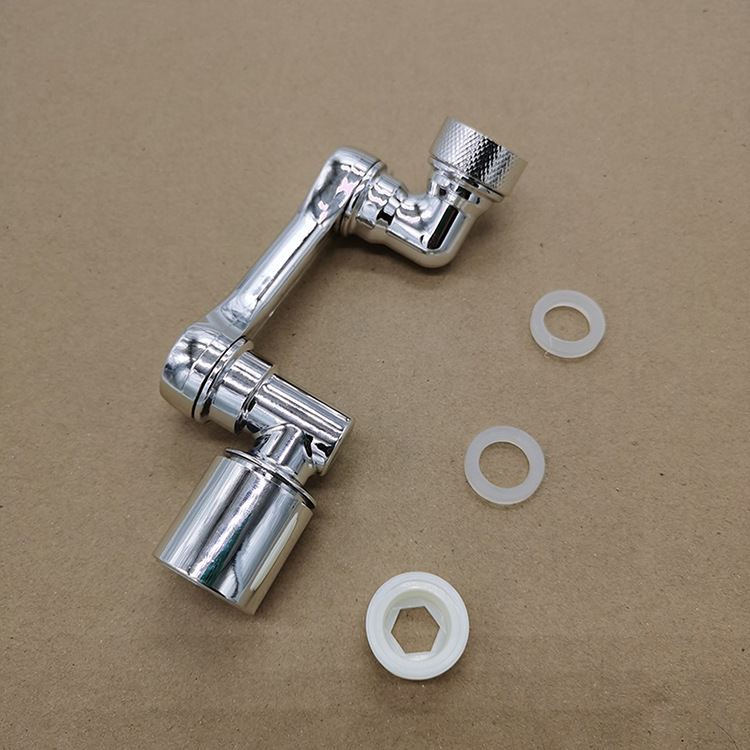 Mechanical arm, universal rotating splash-proof faucet, bubble maker, filter extender, multi-functional faucet and shower head converter Application Scenario