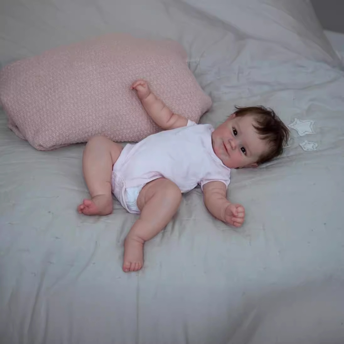 50cm simulación muñeca Maddie lindo bebé renacido muñeca transfronteriza e-commerce suministro