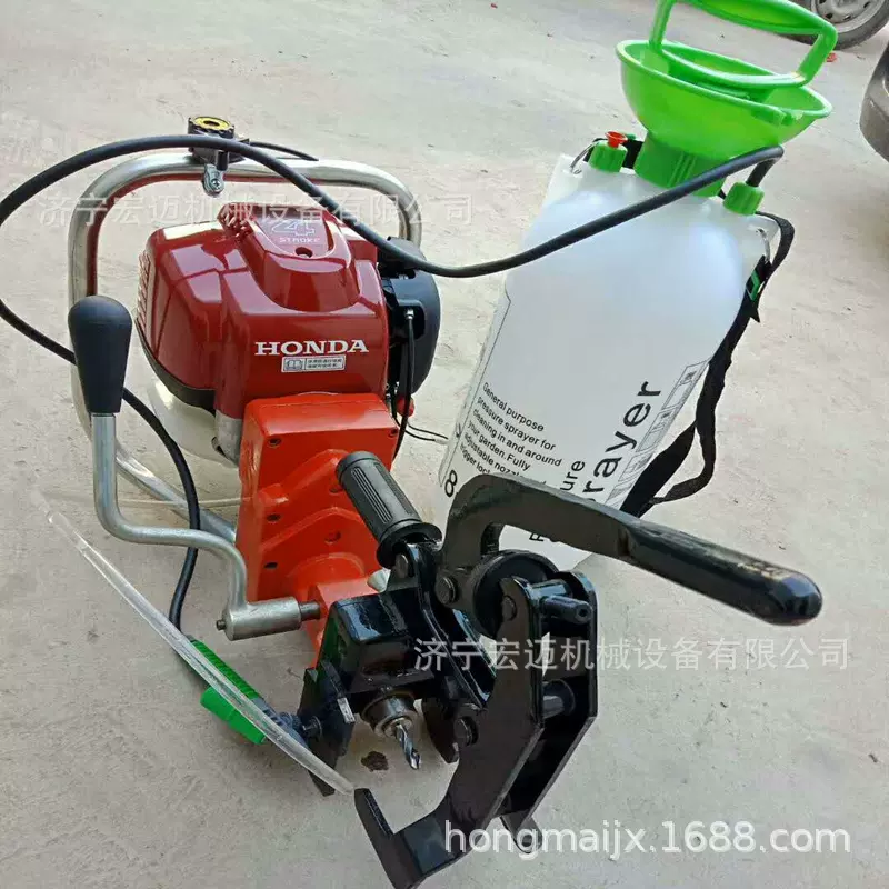 便携式钢轨内燃钻孔机 NZG钢轨轨道钻工务轨道打孔机铁路用钻孔机