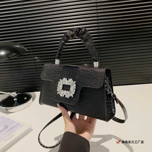 This Year's Popular Small Square Bag, New Light Luxury Niche, Simple and Fashionable Crossbody Bag, Daily Commuting Casual Shoulder Bag for Men