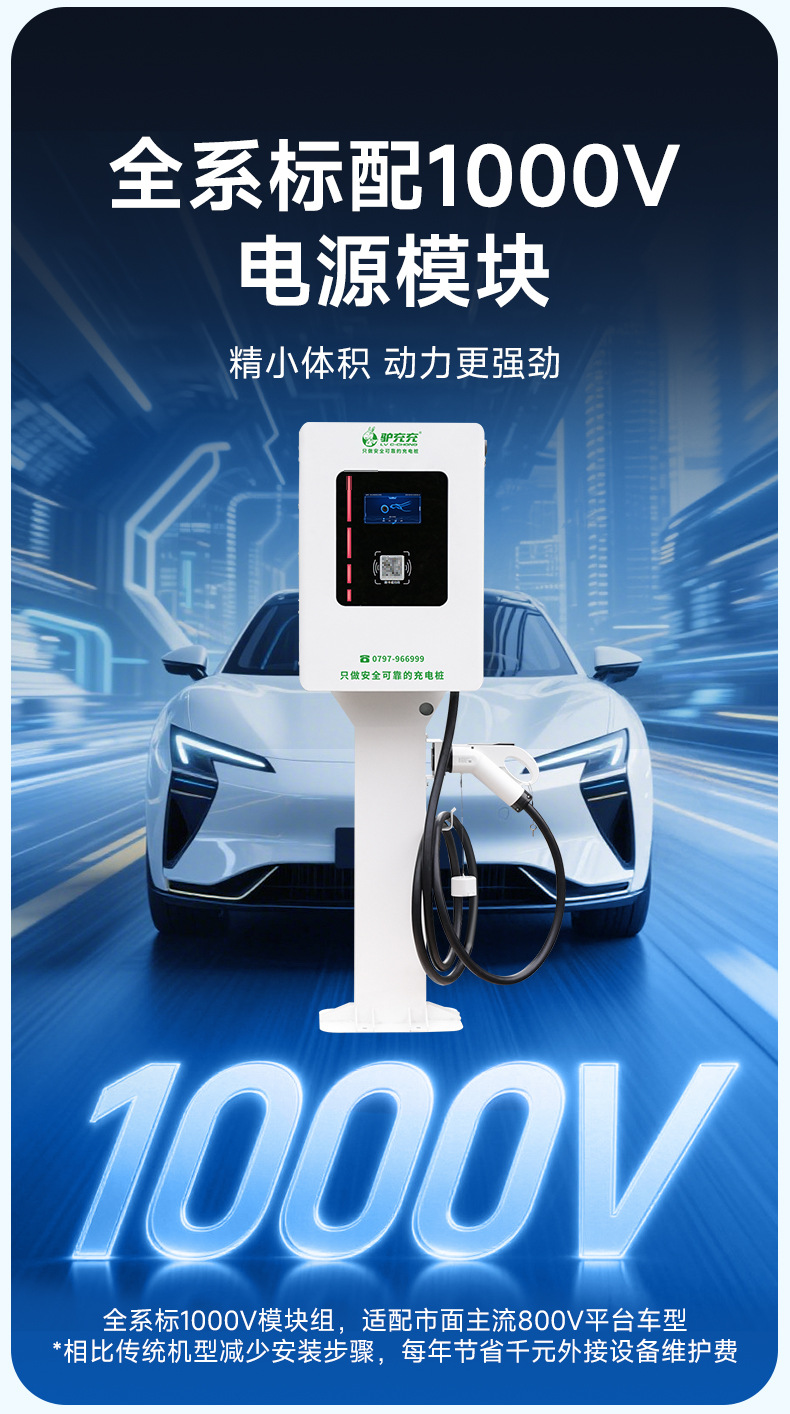 Luyuchongchong customized new energy vehicle charging station 20kw40 fast charging for commercial and home use BYD DC charger