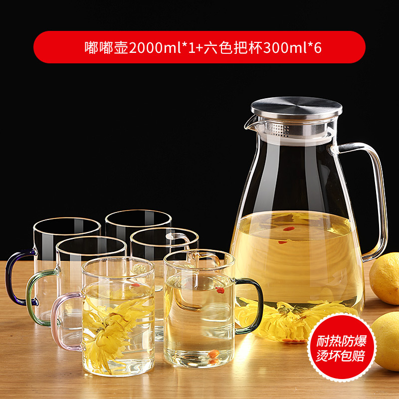 2L 두두냄비 + 6색컵(신품)✦✦★