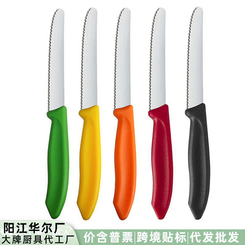 Stainless Steel Plastic Fruit Knife