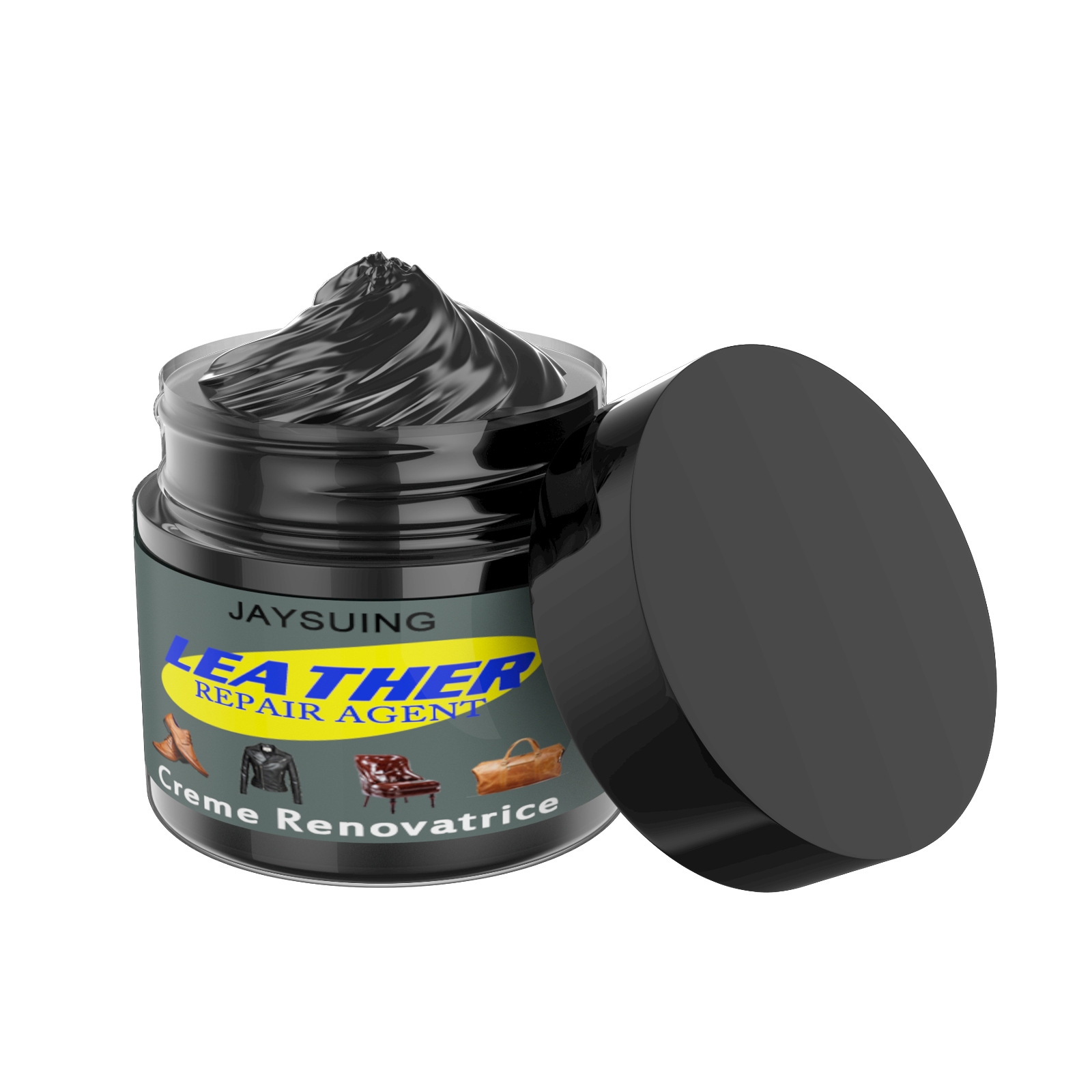 Färg hudtoning cream Läder toning cream Läderväska sofftoning skokräm bleknar inte_voghion.com