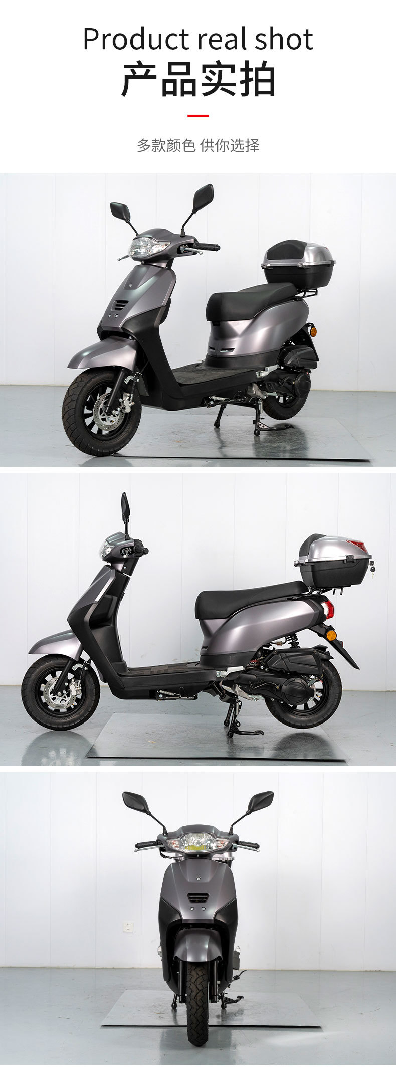 Xiaoyuanyang Fuel Pedal Off-Road Motorcycle Adult Scooter Foreign Trade Export Cross-Border Vehicle Dropshipping