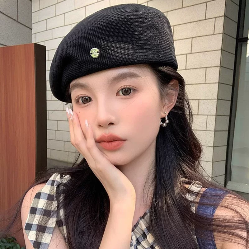Design summer breathable thin beret