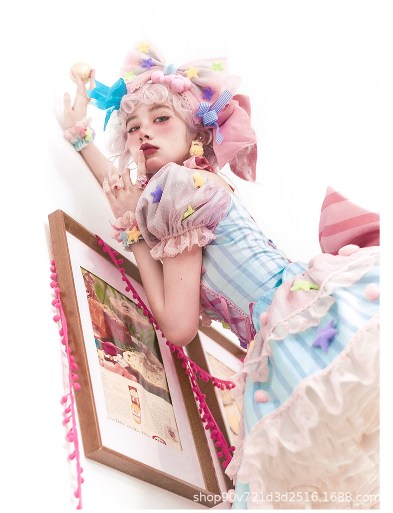 樱姬lolita原创设计正版砂糖魔法op洛丽塔轻lo裙日常连衣裙公主裙-阿里巴巴