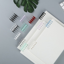 经典款10孔A5活页本B5学生校园笔记本可拆卸活页环横线方格记事本