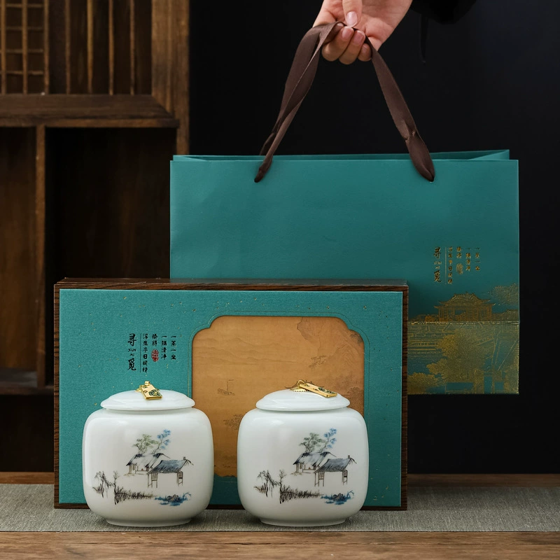Storage, red (black) tea, universal green tea, pack, box, set, Birthday gift, Chinese style
