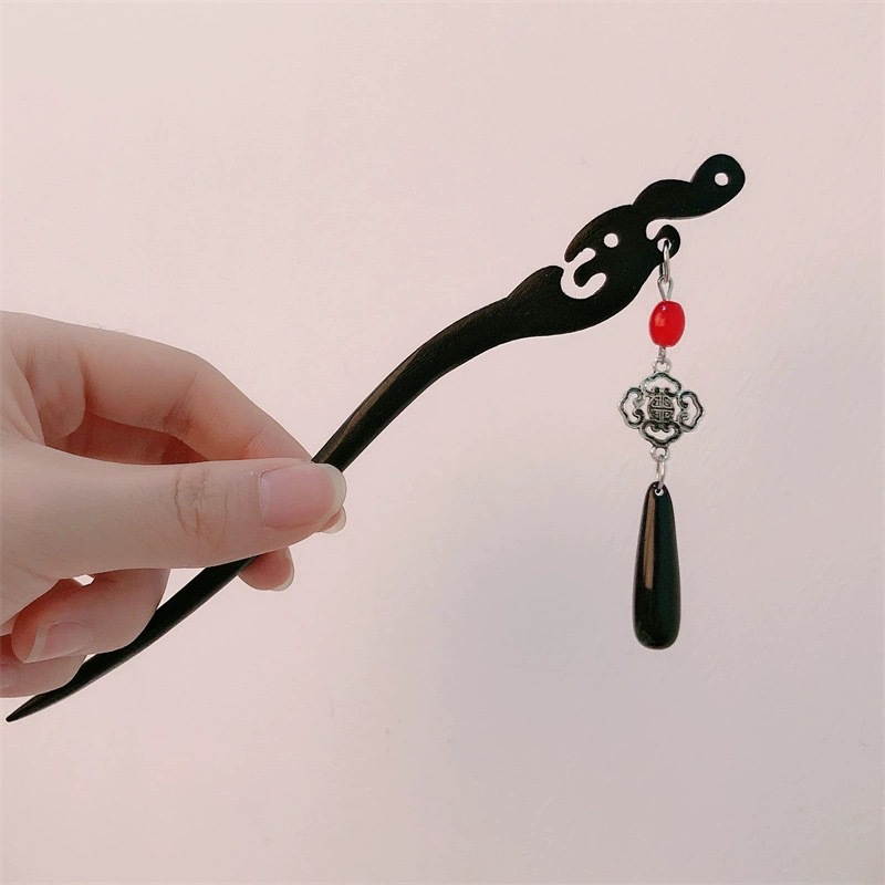 Dragon Head Chinese Knot Hairpin