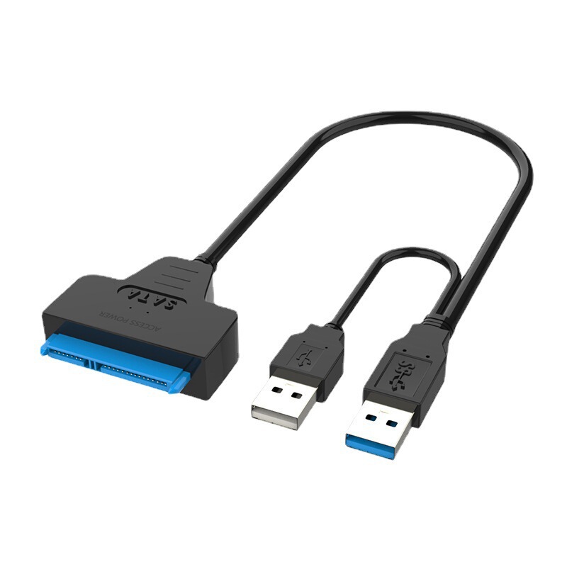 SATA to USB 3.0 Easy Drive Cable with Power Supply Port USB to SATA 2.5/3.5 "SSD Hard Disk Cable