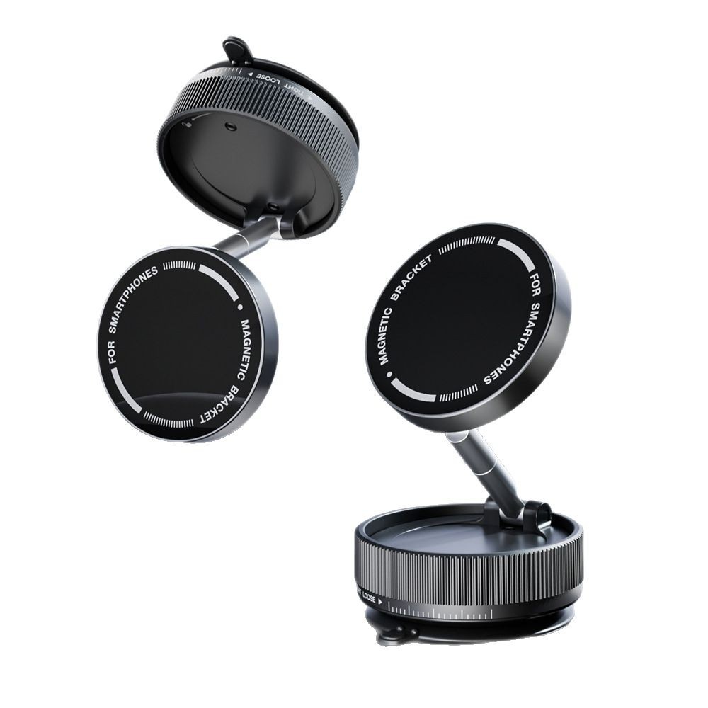 2025 nuevo soporte de ventosa de espejo de vidrio de vidrio de control central plegable giratorio de succión magnética de adsorción al vacío