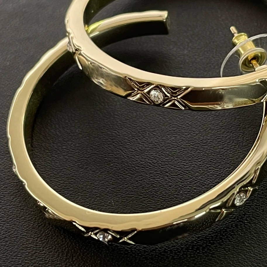 Серьги, серебряная игла, стиль Шанель, высококачественный стиль, серебро 925 пробы