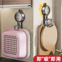 吸盤フック穴なし水たまり収納棚キッチン洗面器収納棚洗面台まな板棚フック