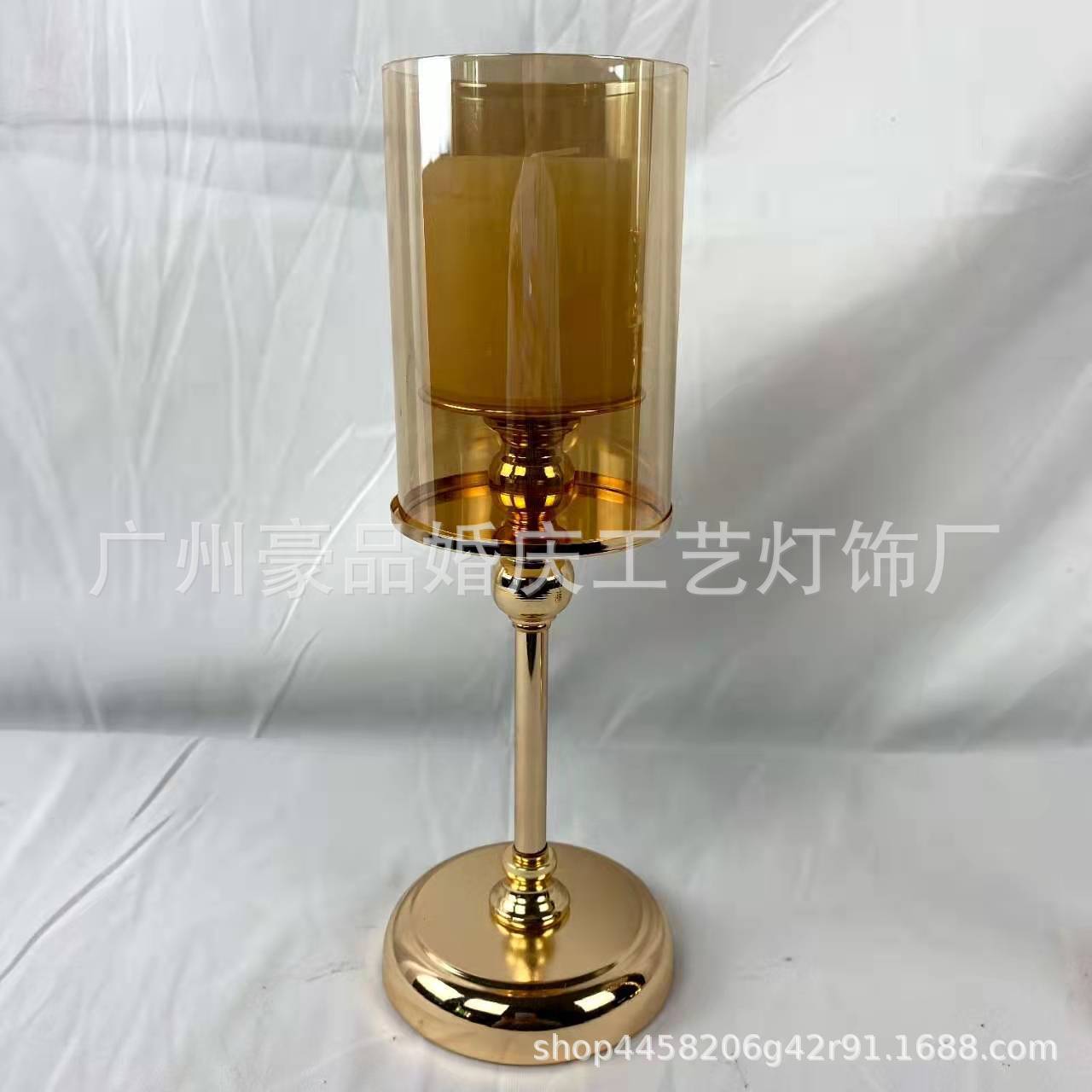 Estilo europeo hogar Retro vela cena lámpara apoyos nórdico romántico candelabro Decoración Luz lujo retro vela titular mesa de comedor