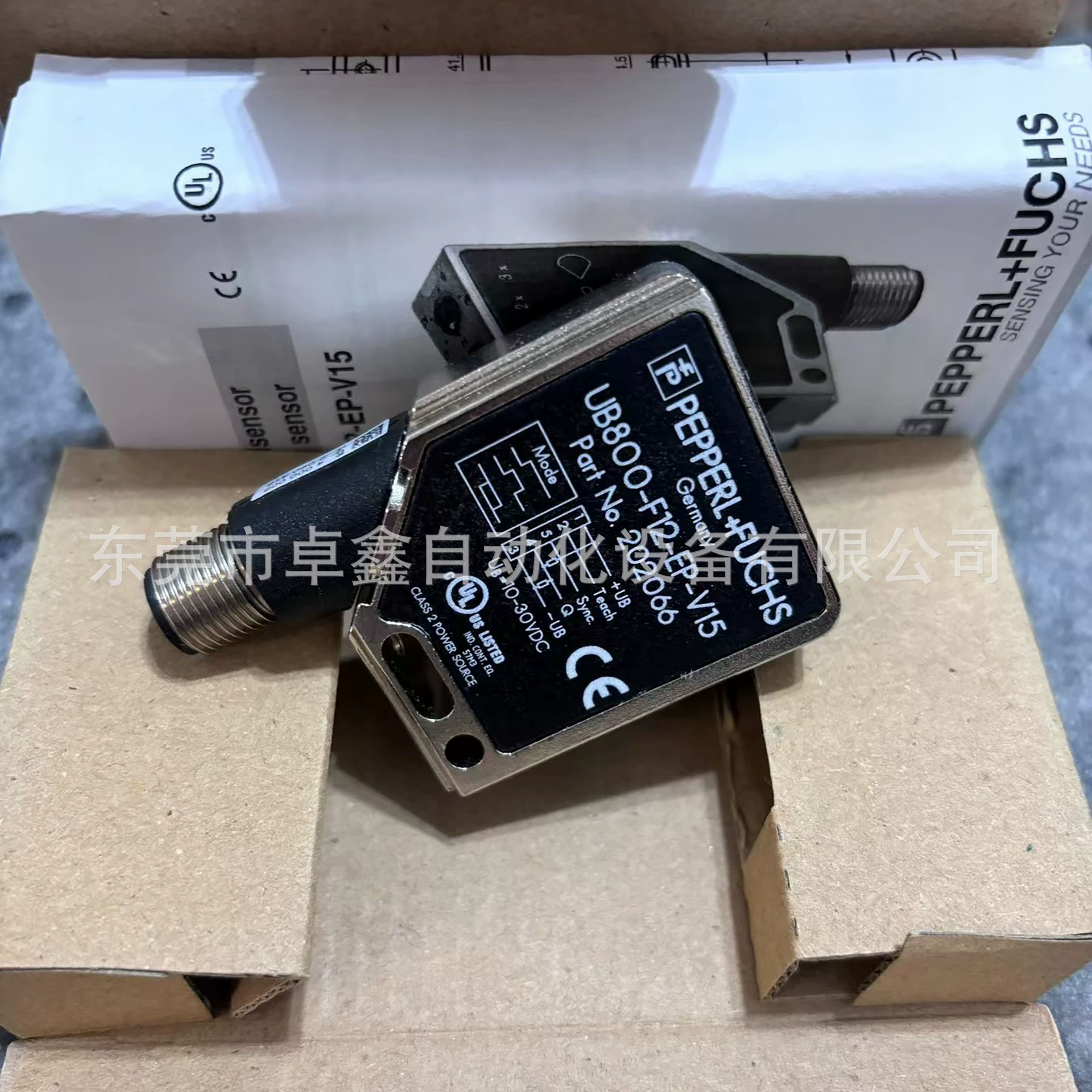 UB800-F12-EP-V15 Датчик Pepperl Fuchs. Цена договорная.