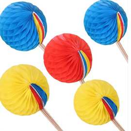 学校运动会开幕式手拿道具多色手翻花手翻球体操舞蹈表演变色扇子