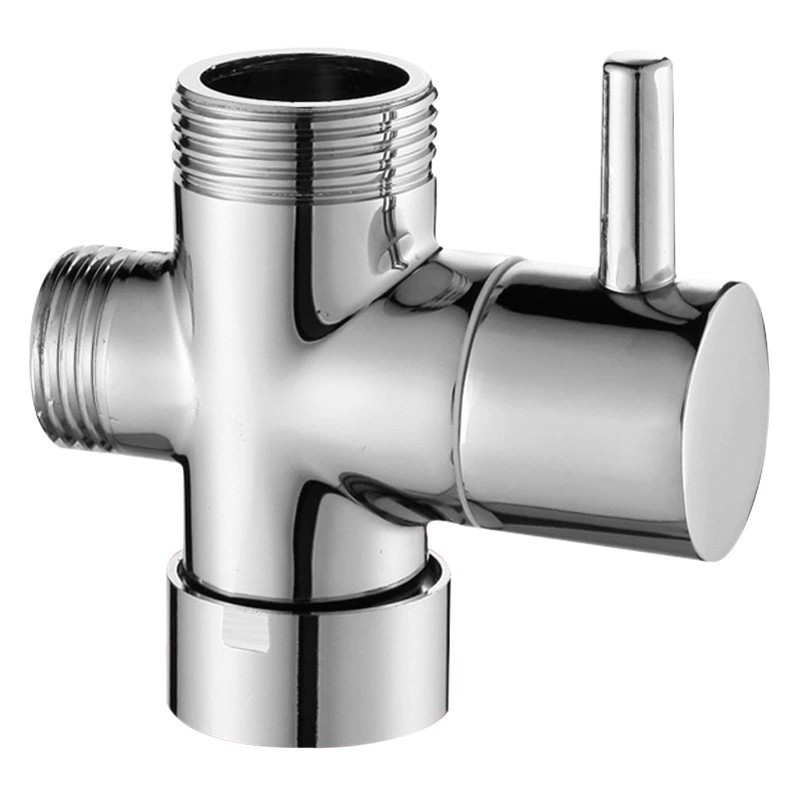 Водоотделитель для душевой лейки, полностью медный быстросъемный душевой Тройник, один в два, водяной клапан, 4 точки, 6 точек, соединитель фитингов преобразователя