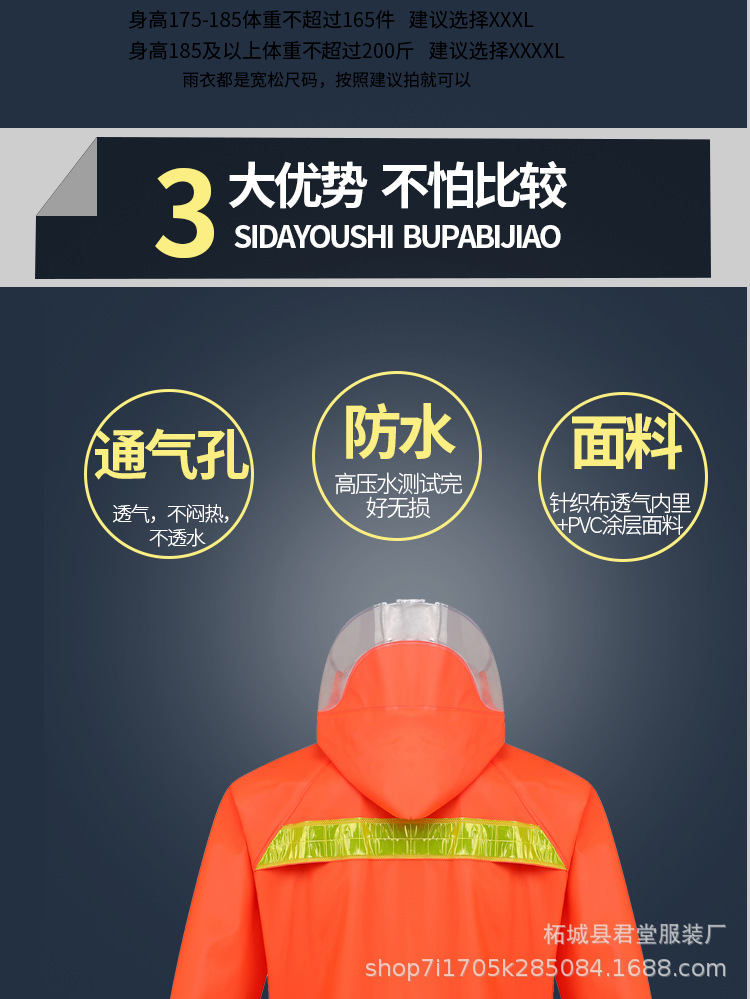 市政环卫雨衣