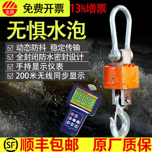Yousheng Ocs Digital Waterproof Crane Scale Digital Scale 5 Tons Crane Scale 3t Hook Digital Scale Wireless Crane Scale