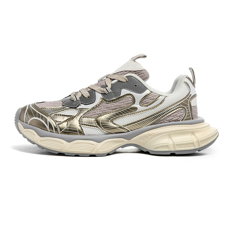 Нишевые модные брендовые мужские кроссовки-туфли dad shoes с толстой сеткой подошвы, универсальная модная обувь, новые парижские кэжуал кроссовки для пары, женская обувь