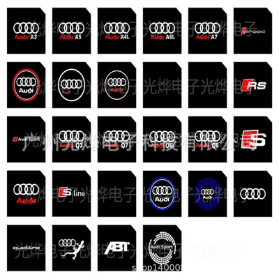 License plate lamp, Audi Audi A3/A4L/A6L/Q3/Q5/Q7 Projector
