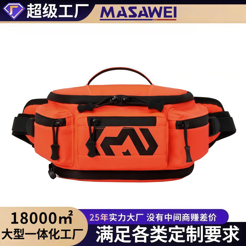 Source Factory Outdoor Riding Waist Bag Travel Large Capacity Multi-purpose Single Shoulder Crossbody Bag Mountaineering Hiking Tactical Chest Bag