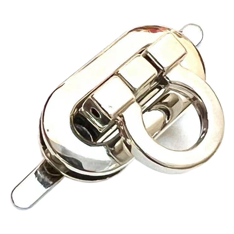 Oval torcedura cerradura equipaje accesorios de hardware joyería creativa ropa de bricolaje Oval cerradura de la palanca de bloqueo de la bolsa de bloqueo