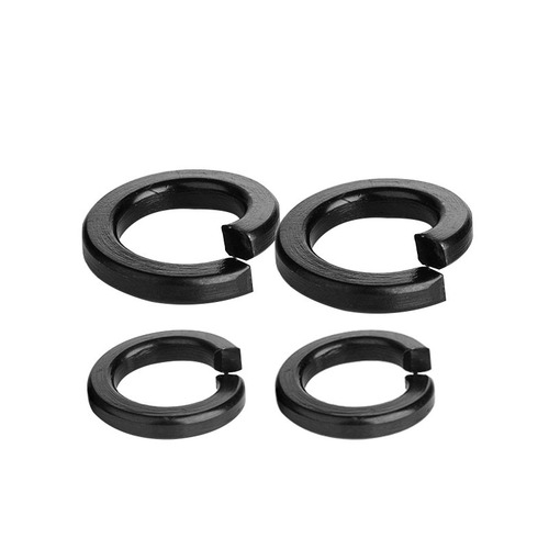 High strength 8.8 level spring washer, open washer M3M4M5M6-M18 black spring washer, hardware washer