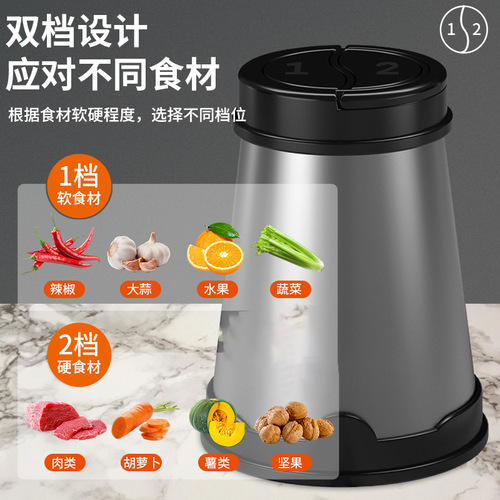 Kitchen household electric meat grinder 110V multi-functional meat grinder 3L stainless steel large capacity meat stuffing machine cross-border
