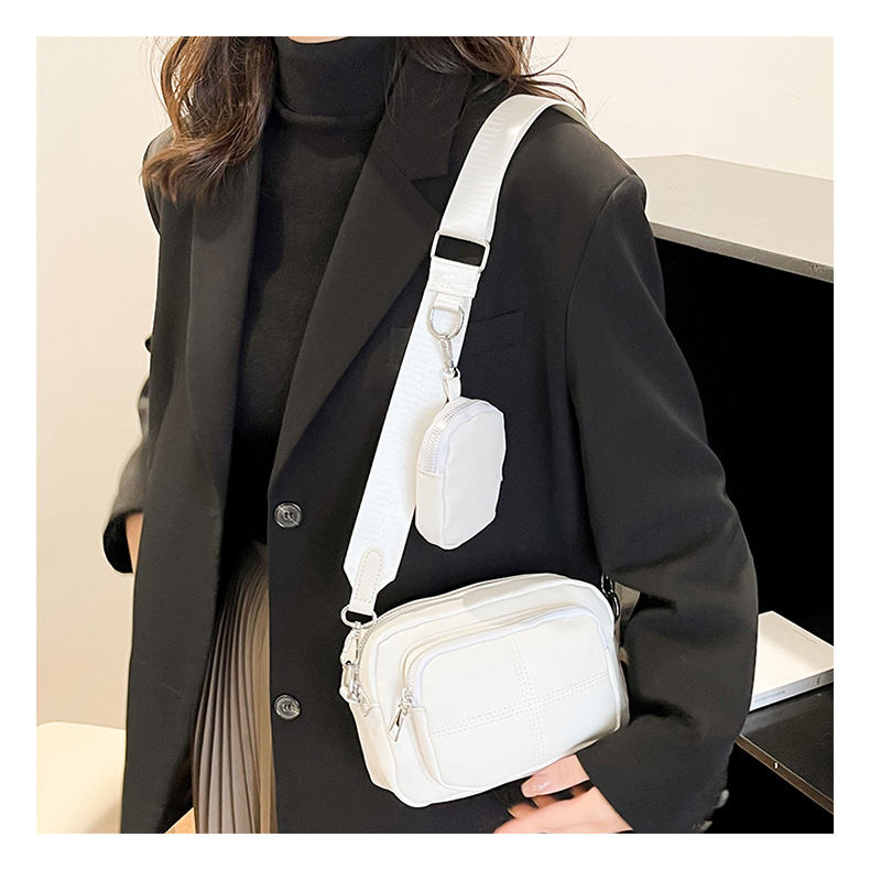 Nowa, mała, popularna torba listonoszka Baigou Box Nylon na jedno ramię dla kobiet_voghion.com