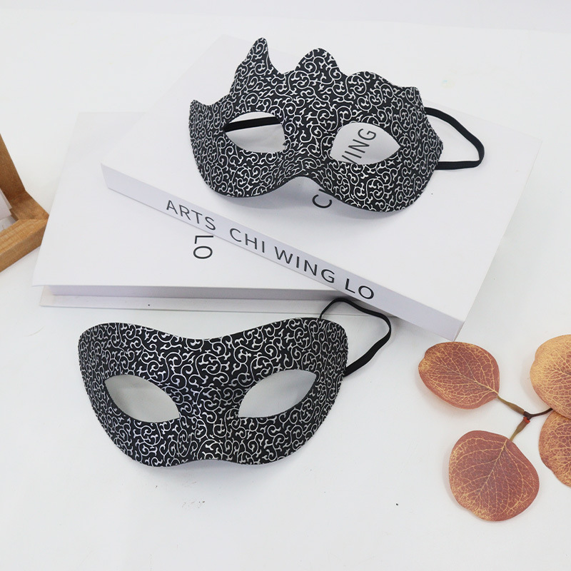 Nuevo compuesto transfronterizo máscaras de baile de PVC carnaval accesorios de fiesta espectáculo de baile accesorios de vestuario