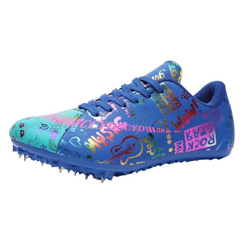 Zapatos de pista zapatos integrales de entrenamiento para correr zapatos de pico para estudiantes jóvenes zapatos de pista para hombres y mujeres zapatos de entrenamiento de competencia zapatos de punta