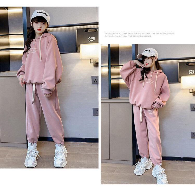 Girls and Auumn Se 2023 New Spring Korean Ediion Popular Fashion Children's Baseball Sui Two piece_voghion.com