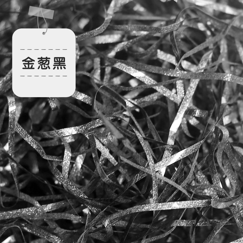 Laffey grasa relleno de color fantasma boda cebolla dorada de bodas de papel roto caja de frutas decoración de champán caja de regalo césped césped