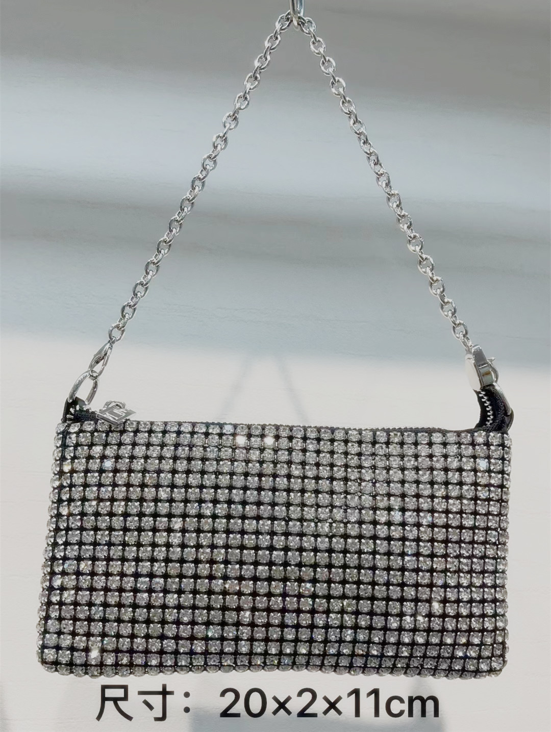 Bolsa de gala bolsa de mujer llena de diamantes bolsa de cubo con diamantes 2022 bolsa de mujer crossbody gran rey bolsa de diamantes pic 36