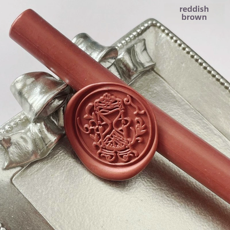 Круглые матовые печатные восковые стержни Jinyuan, 54 цвета, 1,1×13 см, для термопистолета, ретро финиш