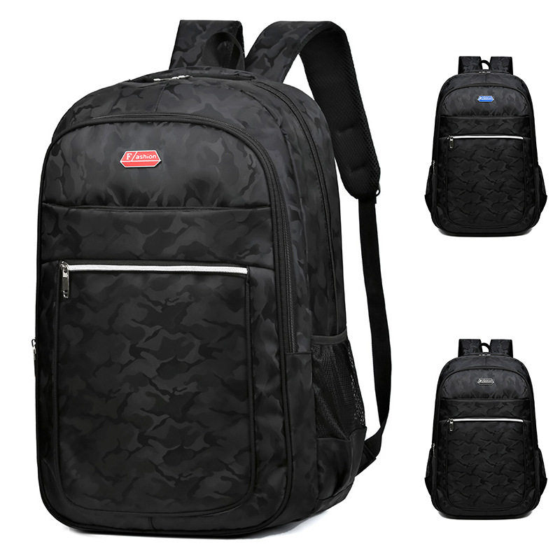 Mochila mayorista de comercio exterior transfronterizo, mochila de computadora para estudiantes de secundaria y secundaria, mochila de computadora de gran capacidad, viajes de ocio