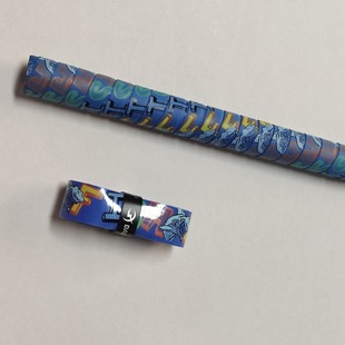 Customized Model, Factory Direct Sales Shark Print 1.5m Extended Keel Hand Glue Anti-Slip Fishing Rod Wrapped with Sweat-Absorbent Band