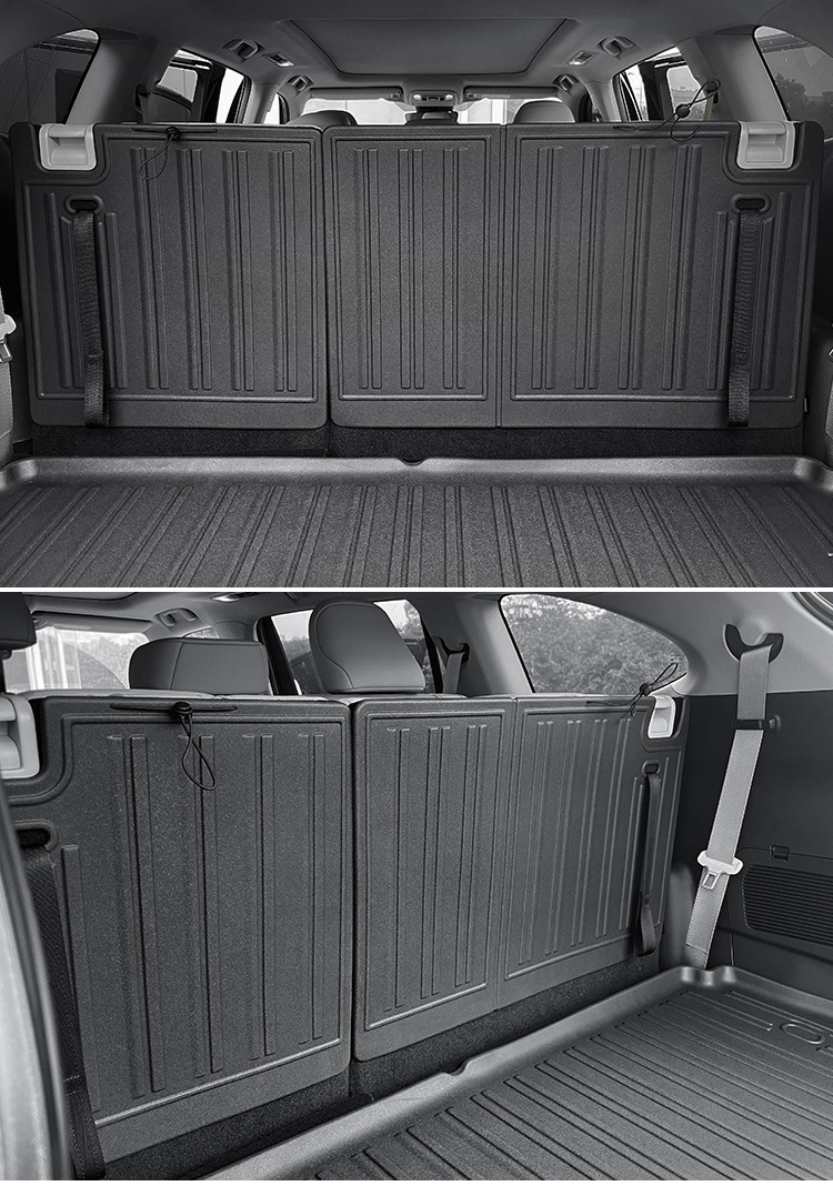 Suitable for 20-26 Models of Highlander/Crown Land Cruiser Car Floor Mats, All Tpe Floor Mats, Trunk Mat, Backrest Mat