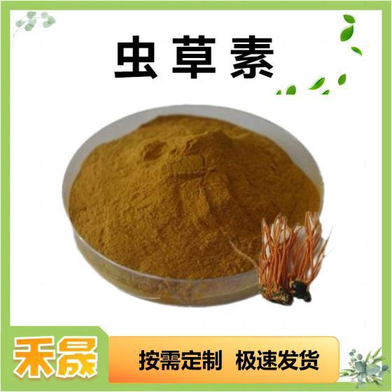 虫草素1%-20% 虫草提取物  蛹虫草提取物 虫草粉