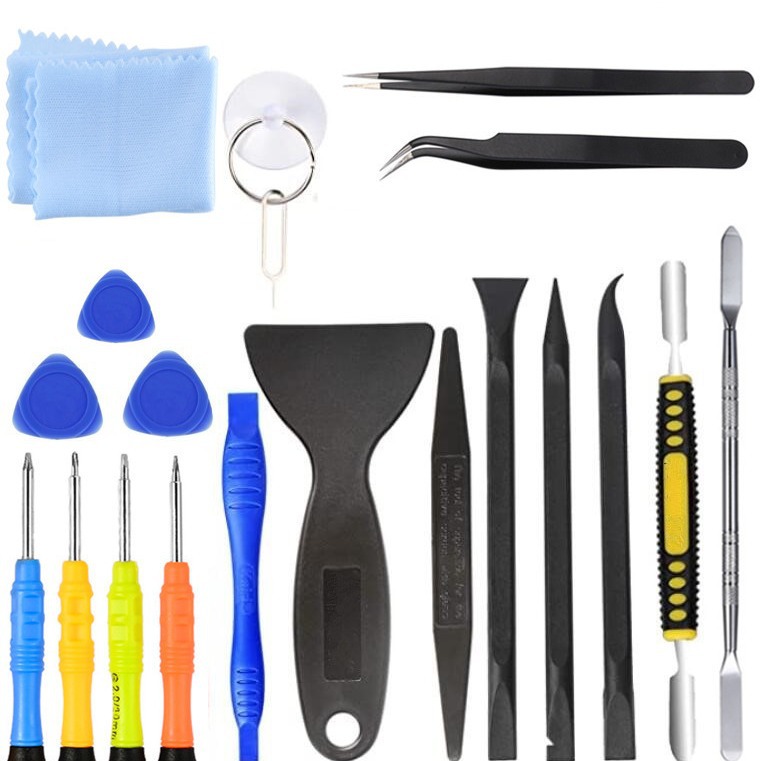 手机拆机工具  20合1组合 十字梅花螺丝刀 黑色拆机棒