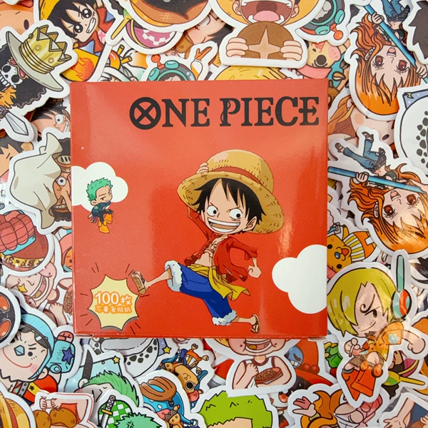 One Piece [100 material stickers 1 box]