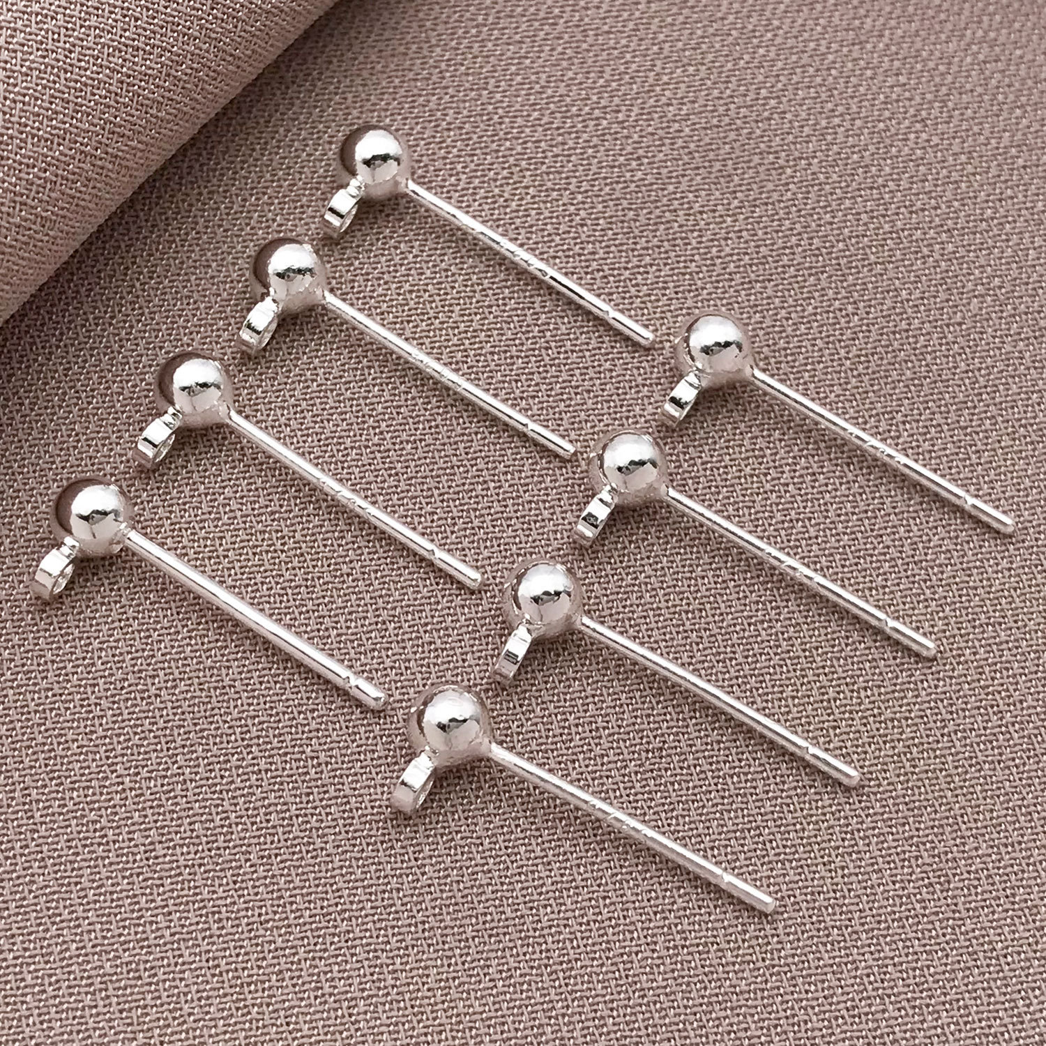 T940-3x15mm copper-plated thick silver strong color retention engraved 925 sterl…